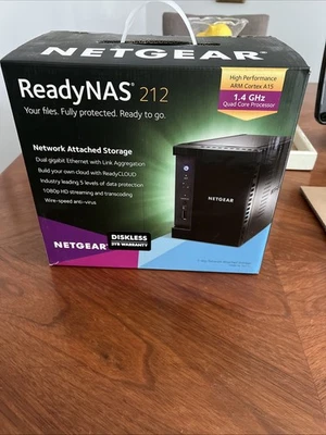 Netgear ReadyNAS 212 Two Bay - US and Non US power cords. - Image 1 of 4