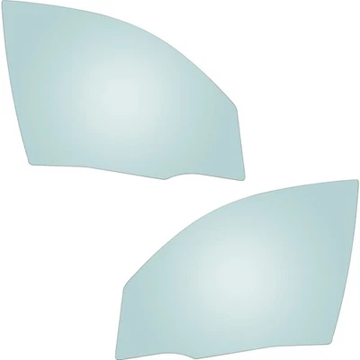 Juego de pares de gafas de 2 puertas delanteras lado conductor y pasajero izquierda derecha para Chrysler Foto 1 de 4