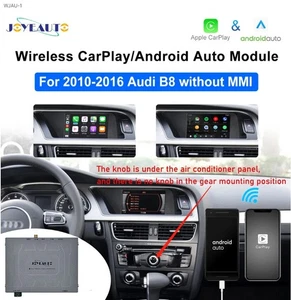 New Wireless CarPlay Android Auto For Audi A4 A5 Q5 Retrofit Decoder 2010-2016 - Picture 1 of 7