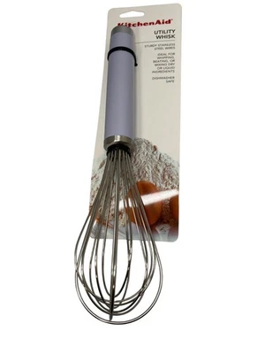 Kitchenaid Batidor utilitario púrpura lavanda acero inoxidable ¡En muy buen estado nuevo! Foto 1 de 3