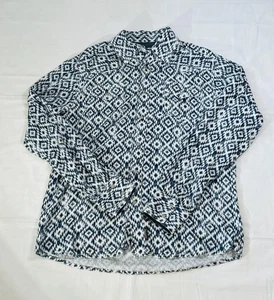 Wrangler Retro Premium Shirt Mens Large Aztec Western Pearl Snap Rodeo - Picture 1 of 5