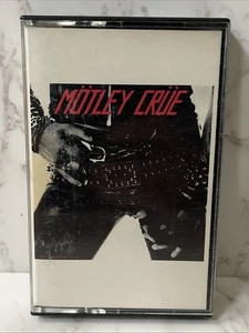 Motley Crue Self Titled Cassette Tape Used Club Release Too Fast For Love 1982 - Imagen 1 de 5