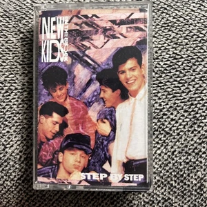 Vintage New Kids on the Block Cassette 1990 Step By Step - Picture 1 of 6