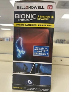 Bell & Howell Bionic Spotlight Solar Outdoor Lighting Solar Bionic Spotlight  - Picture 1 of 8