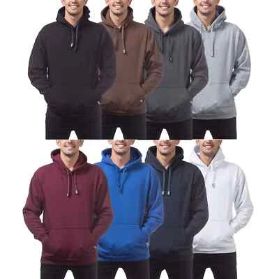 PRO CLUB Heavyweight Pullover Fleece Hoodie SIZES AVAILABLE (M-3XL) - Image 1 of 4