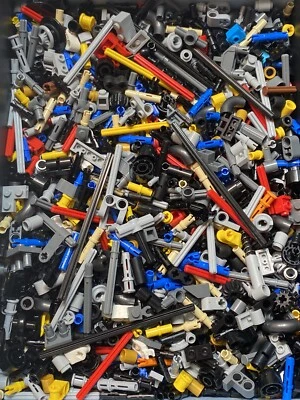 Lego Technic Mindstorms NXT RCX BULK Parts LOT Liftarms Bricks Axles Pins 1 oz - Image 1 of 4
