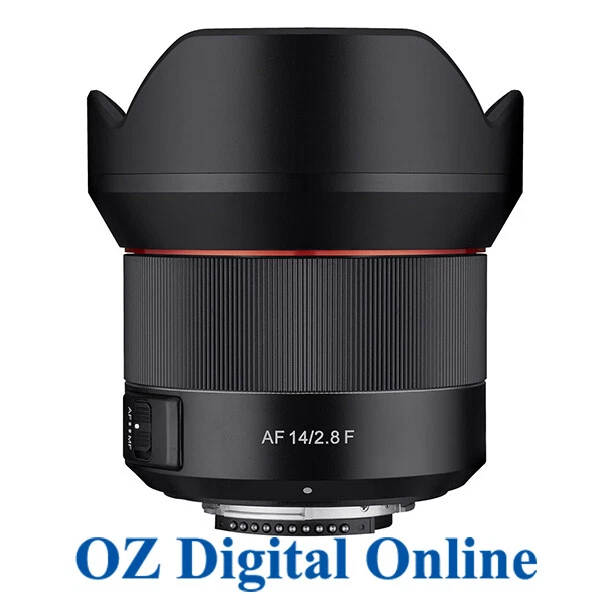 New Samyang AF 14mm F2.8 EF for Canon 1 Year Aust Wty - image 1 of 1