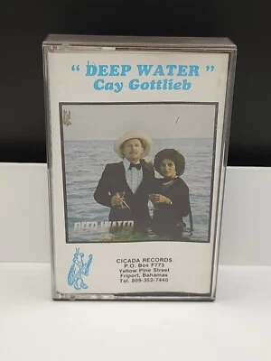 RARE Cay Gottlieb Deep Water Cassette tape Bahamas Cicada Records 1982 Jazz Funk - Image 1 of 4