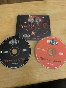 W.A.S.P.  Double Live Assassins 2CD 1st US press wasp motley crue twisted sister - Picture 1 of 3