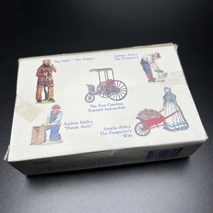 Liberty Falls Pewter Collection Figures AH136 Trapper, Prospector, Handyman NIB - Picture 1 of 4