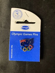 INSIGNIA/PIN: SYDNEY 2000 EQUIPO AUSTRALIANO PINES DE JUEGOS OLÍMPICOS MERCANCÍA OFICIAL RARO - Imagen 1 de 3