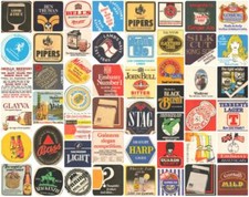 Vintage Beer Mats – Many Available! Cider, Lager, 7up etc.