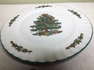 Christmas Tree Decorative Plate 10.5in - Picture 1 of 3