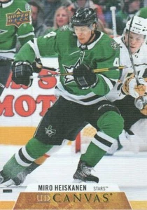 2020-21 Upper Deck Series 1 UD Canvas #C28 Miro Heiskanen - Dallas Stars - Bild 1 von 2
