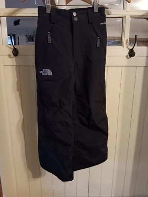 Pantalones negros para nieve/esquí North Face para niños, talla XS Foto 1 de 4