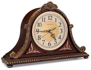 Reloj de abrigo Olden Days con madera real, 4 opciones de campana, diseño antiguo vintage - Imagen 1 de 3