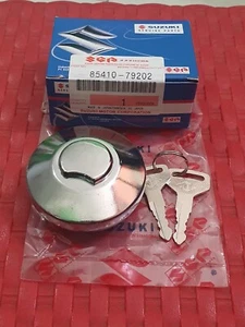 SUZUKI CARRY EVERY SUPER CARRY LJ80 JIMNY SAMURAI SIERRA FUEL TANK CAP WITH KEYS - Picture 1 of 7