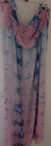 PLUS SIZE 24 MAXI BEACH DRESS - Picture 1 of 1