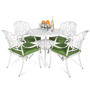 5-Piece Outdoor Patio Dining Set Patio Furniture Set for Balcony - Picture 1 of 40