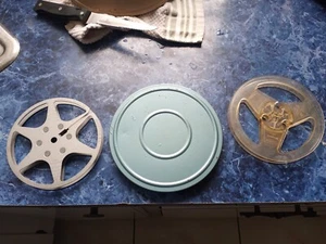 REEL FILM 8 MM KODAK 5", SCOTCH 5", ROLL-EZ 5 3/4" come da foto. - Foto 1 di 17
