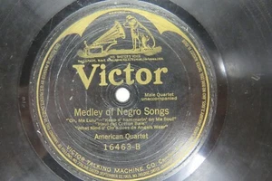 American Quartet - VICTOR 16463 - Medley Of Negro Songs - Billy Murray - Picture 1 of 2