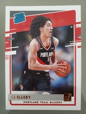 2020-21 Panini Donruss CJ Elleby #223 Blazers Rated Rookie NBA Basketball Read!