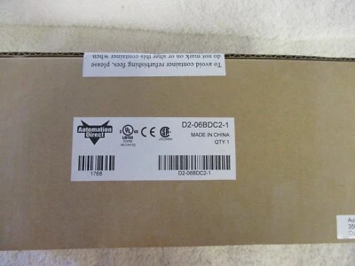 FS AutomationDirect DL205 6 Slot Base     D2-06BDC2-1   SEALED - Image 1 of 2