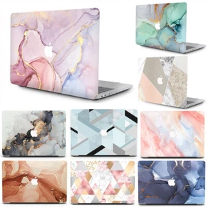 Marbled/ Leather Coated/ Matte Hard Case for 2012-2015 MacBook Pro13 A1425 A1502 - Picture 1 of 53