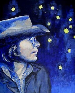 John Denver Quality photo Print Canvas , Choose Your Size - Foto 1 di 1