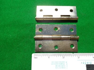 SCHARNIERE STUMPF 3" 75mm GALVANISIERT STAHL LOSE STIFT NEU FENSTER TÜREN SCHREINEREI  - Bild 1 von 3