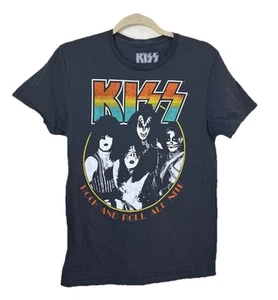 Kiss Rock And Roll All Night Party Everyday grau S/P Baumwolle Band Konzert Shirt - Bild 1 von 4