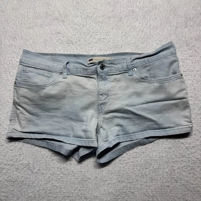 Pantalones cortos de mezclilla Levis lavado claro para mujer talla 18 (34x2) Foto 1 de 4