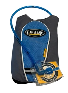 Mochila de hidratación para niños Camelback Vejiga de hidratación Exterior Hilking Azul Negro - Imagen 1 de 4