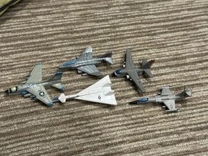 Vintage Galoob Micro Machines Military 5 Vehicles Jets Airplanes - Picture 1 of 4