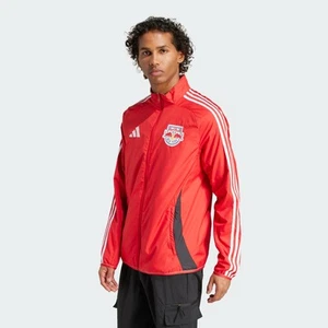adidas men New York Red Bulls Reversible Anthem Jacket - Picture 1 of 7
