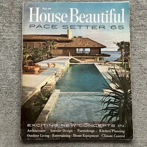May 1965 HOUSE BEAUTIFUL Magazine PACE SETTER ‘65 Architecture Design - Picture 1 of 19