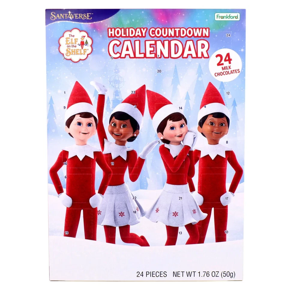 Elf On The Shelf: Holiday Advent 2023 countdown calendar - BRAND NEW - Image 1 of 1