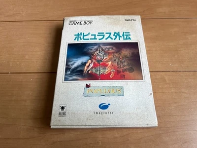 GameBoy Populous nintendo with BOX and Manual - Image 1 of 4