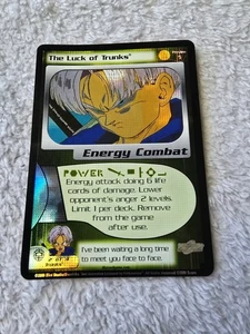 DBZ Dragon Ball Z FOIL The Luck Of Trunks Preview 5 CCG Unlimited Frieza Saga  - Picture 1 of 6