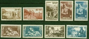 FRANCE-1937-1939–CHARITY STAMPS – VF* - Picture 1 of 1