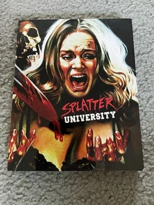 Splatter University Blu-ray w/OOP Slipcover Vinegar Syndrome - Picture 1 of 5