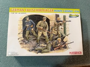 Dragon German Fallschirjager Monte Casino 1944 Soldier Figures #6409 1/35-4341 - Picture 1 of 3