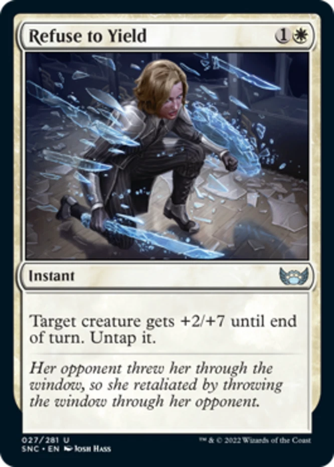 x1 Refuse to Yield - Streets of New Capenna - NM - MTG - Image 1 of 1