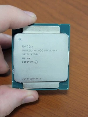 Intel Xeon E5-1630 V3 SR20L 3.70GHz 10MB Quad-Core LGA 2011-3 R3 Server CPU 140W - Image 1 of 2