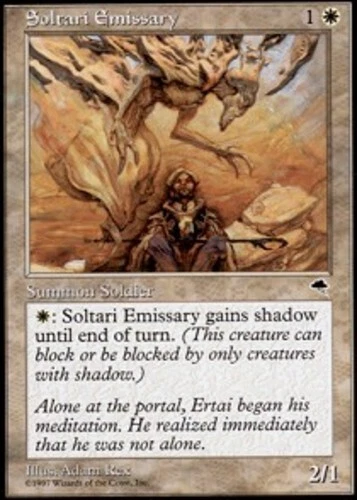 Soltari Emissary ~ Heavily Played Tempest MTG Magic UltimateMTG White Card - Image 1 of 1
