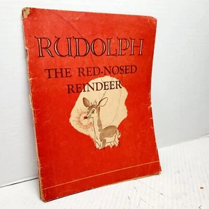 Rudolph The Red-Nosed Reindeer Montgomery Ward By Robert May 4-Propeller REPRINT - Picture 1 of 8