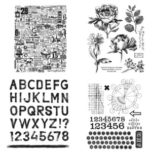 Weihnachten Alphabet Zahl Klar Gummi Stempel Scrapbooking Papierkarte Handwerk - Bild 1 von 19