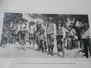 Espagne Jurdanos sont secs et basanés commes les caroubier Image Print 1906 - Picture 1 of 1
