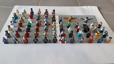 Lego lot de 69  figurines lego marvel super heroes,black panther iron man,thor - Photo 1/4