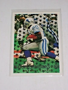 1995 Topps All Pro AP 10 Barry Sanders Detroit Lions HOF - Picture 1 of 2